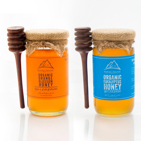 Orange Honey & Eucalyptus Honey Bundle