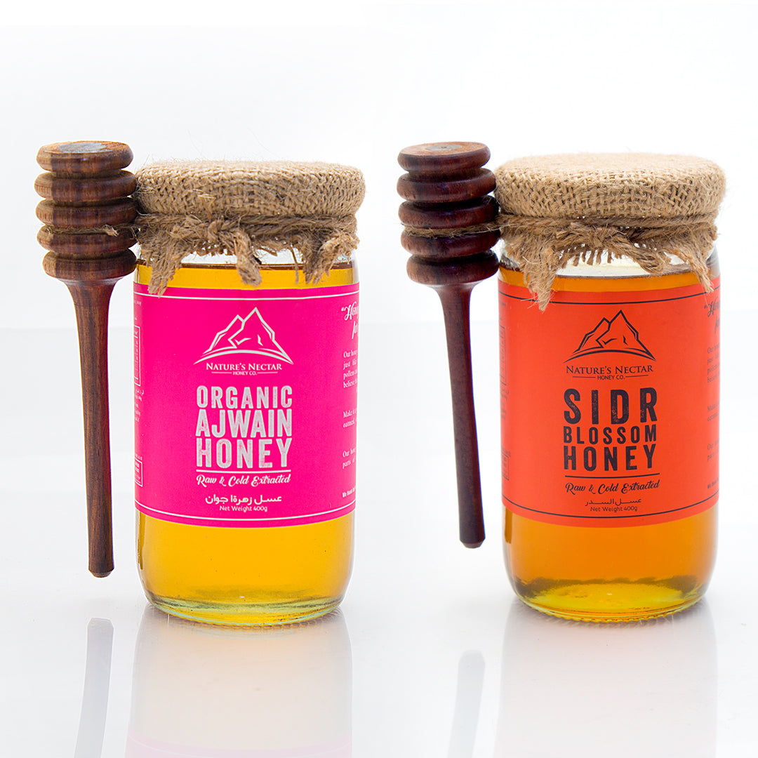 Ajwain Honey & Sidr Honey Bundle