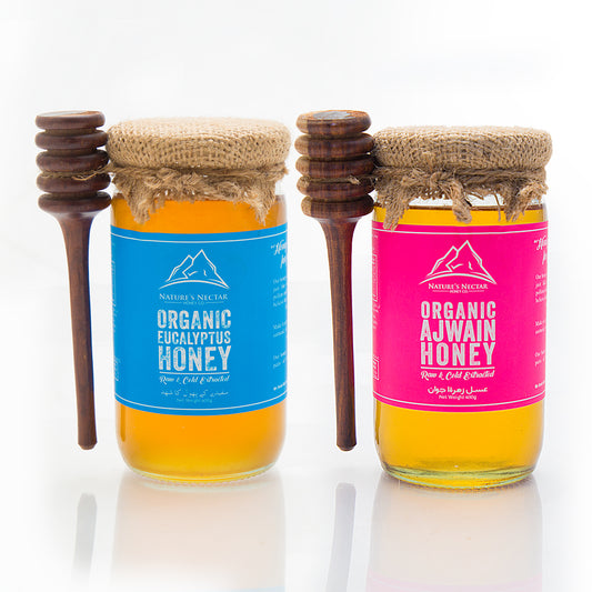 Eucalyptus Honey & Ajwain Honey Bundle