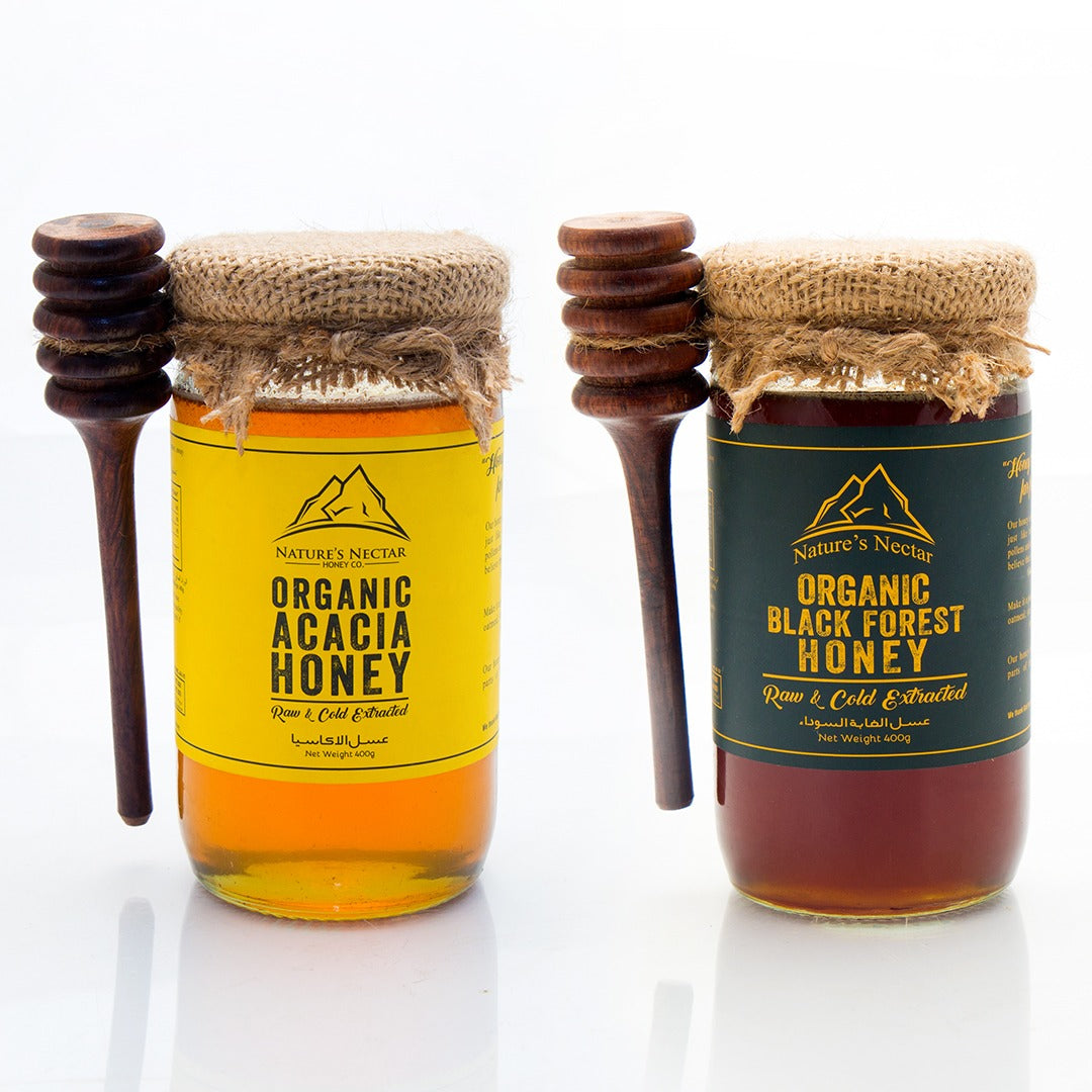 Acacia Honey & Black Forest Honey Bundle